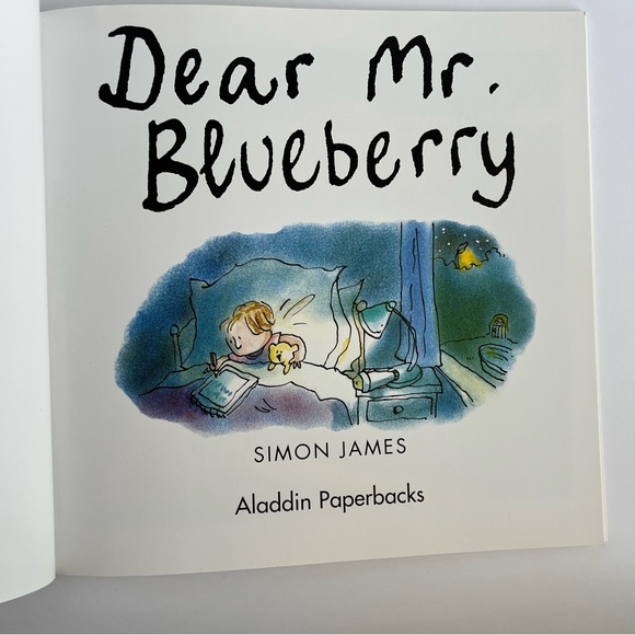 Dear Mr. Blueberry by Simon James children’s reading paperback book - Picture 6 of 17